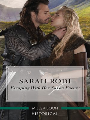 cover image of Escaping with Her Saxon Enemy
